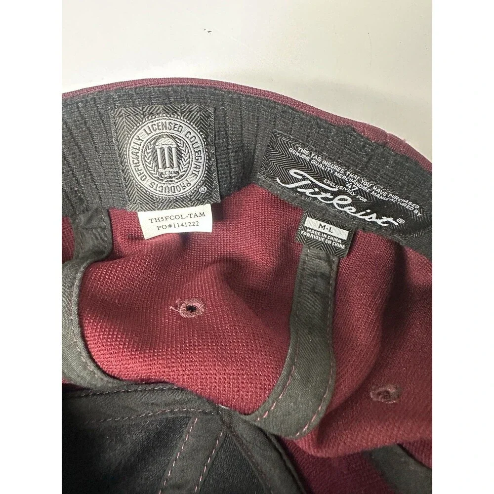 Titleist Texas A&M Aggies Golf Hat Cap Maroon NCAA Collegiate  Fitted M-L
